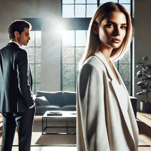 После развода бывает тяжело